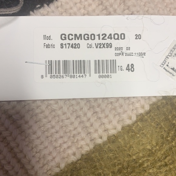 MARNI - Marni crew neck sweater with multicolor bands - Picture 6 of 9